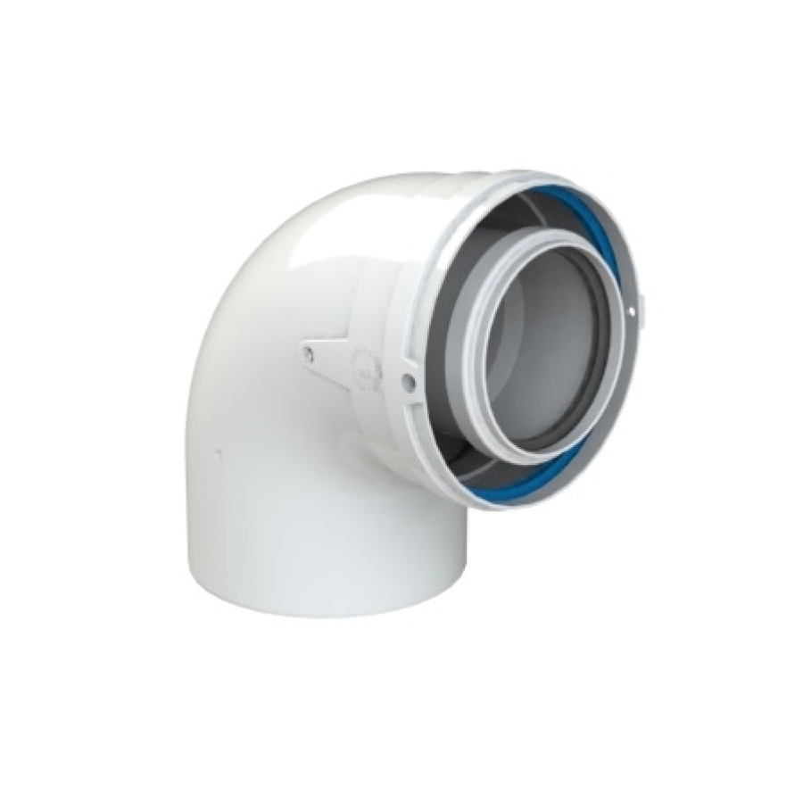 COXDENS PP120/ALU COUDE 87° 80/125
