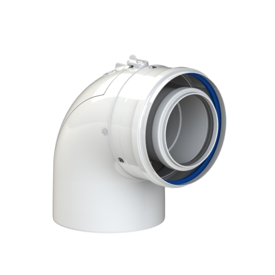 COXDENS PP120/ALU INSPECTIE 90° 80/125