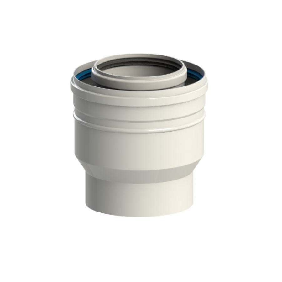 COXDENS PP120/ALU VERGROTER 75/110 NAAR 80/125
