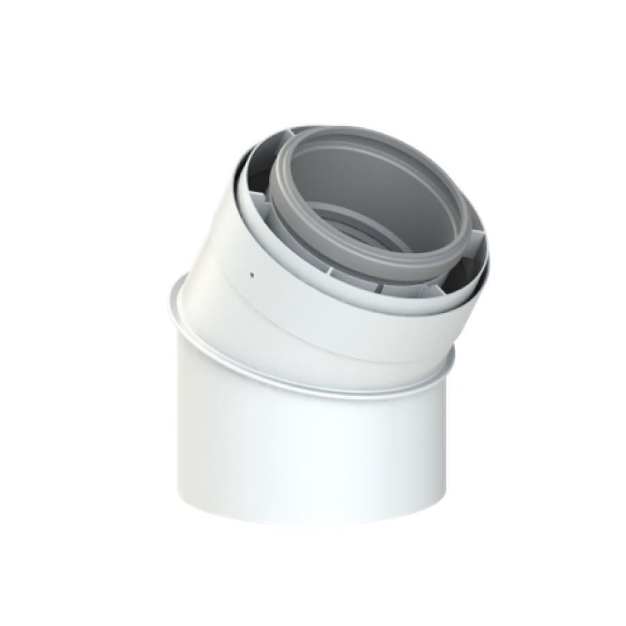 CONNEXT PP120/ALU COUDE 30° 110/160