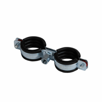 DUBBELE BEUGEL MET ISOLATIE Ø15-18mm (3/8") - M8