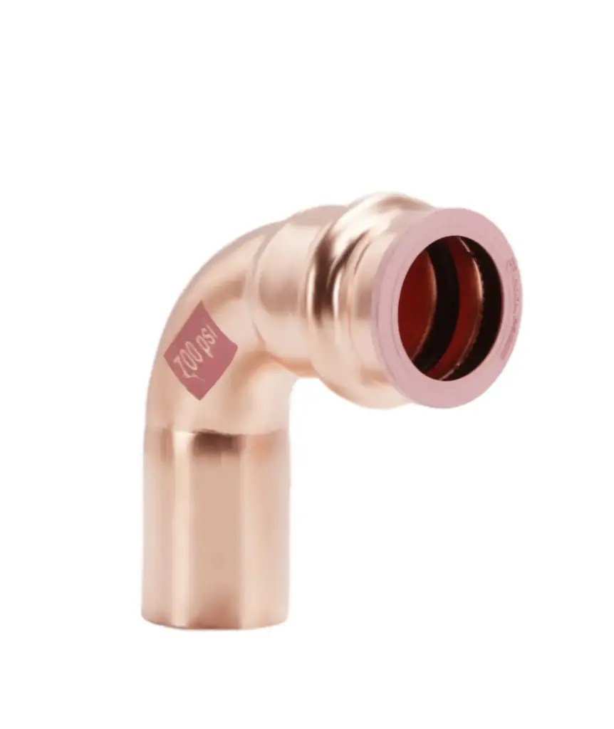 KOPER FITTING KOELGAS Ø 3/4" - MF BOCHT 90° (3 stuks)
