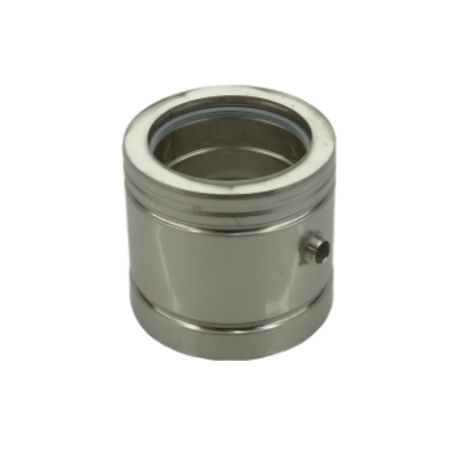 DW INOX REEKS MF CONDENS / MEET Ø 130