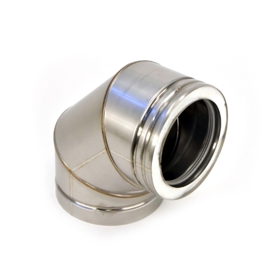 DP INOX SERIE MF COUDE 87° Ø 150