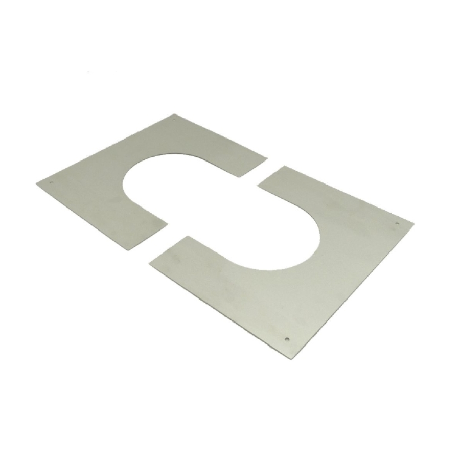 DP INOX SERIE MF PLAQUES DE RECOUVREMENT Ø 150