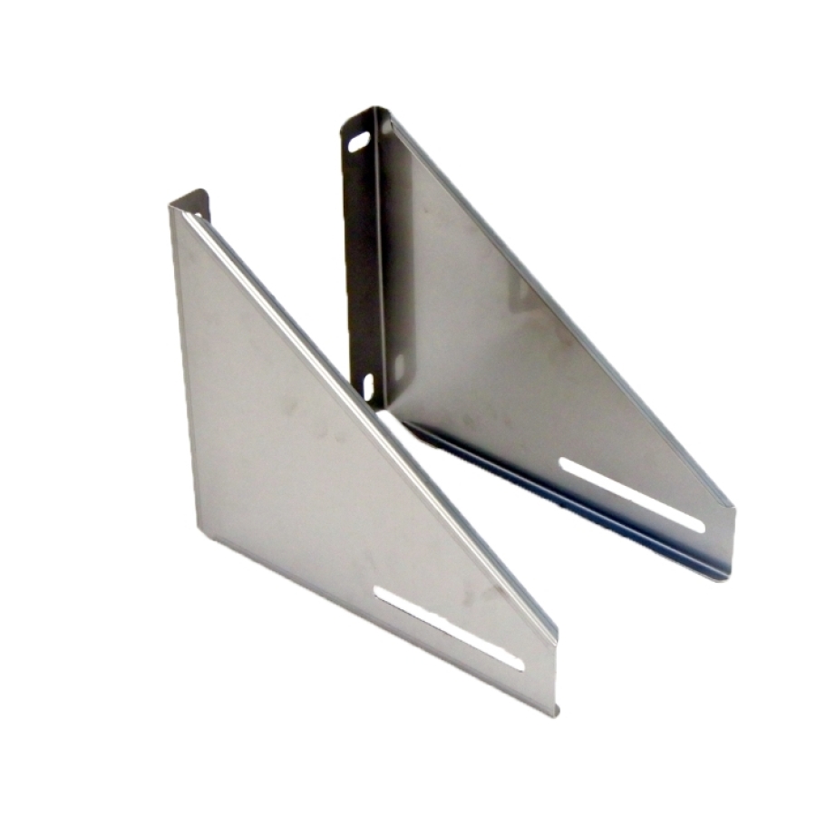 DW INOX REEKS MF WAND 90-200 MM MUURSTEUN Ø 150