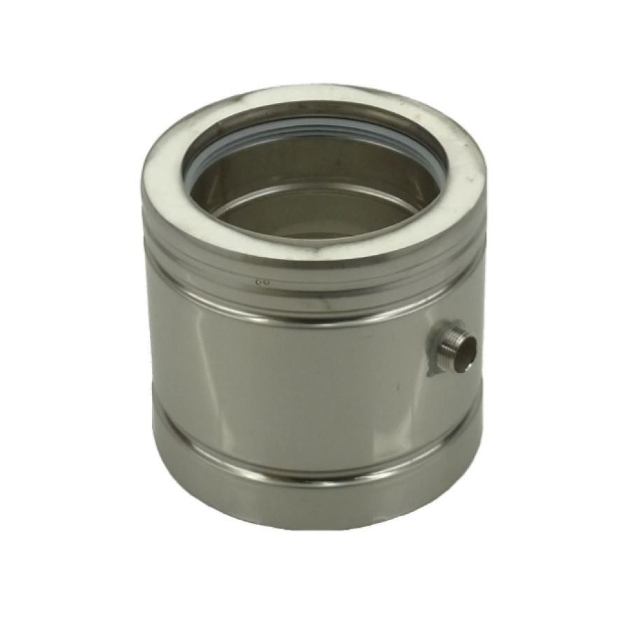 DP INOX SERIE MF SORTIE COND VERTIC Ø 180