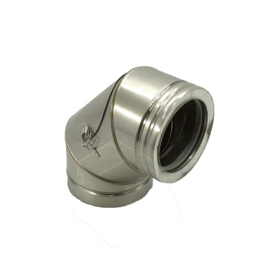 DW INOX REEKS MF INSPECTIEBOCHT 90° Ø 200