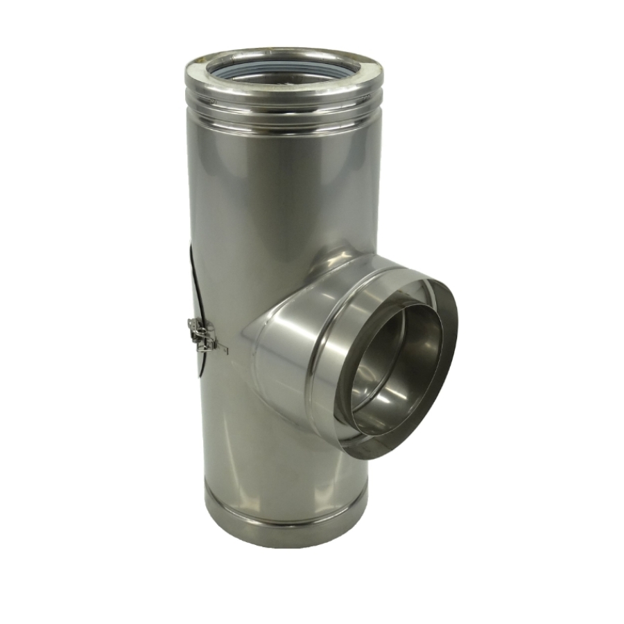 DW INOX REEKS MF T87° Ø 200 + LUIK