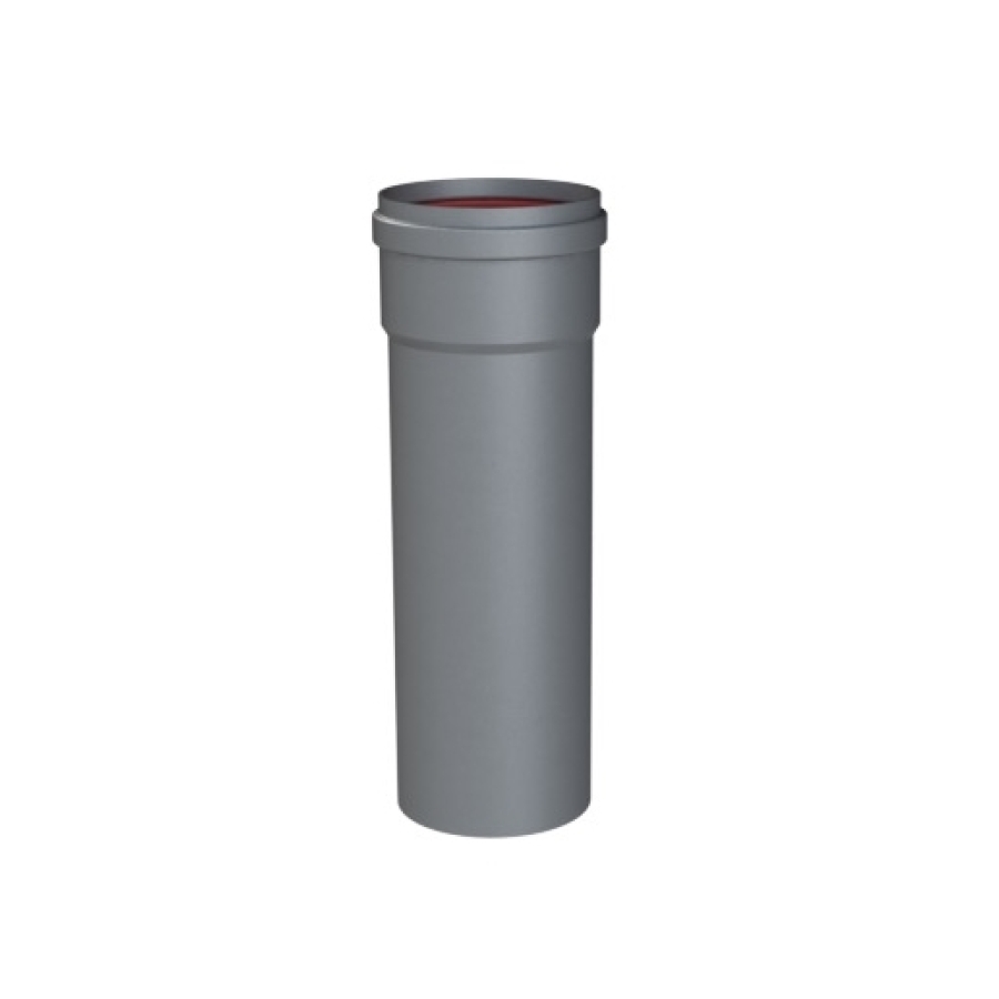 GESL ROOKAFVOER ALU DIKW BUIS 1000 MM Ø 80