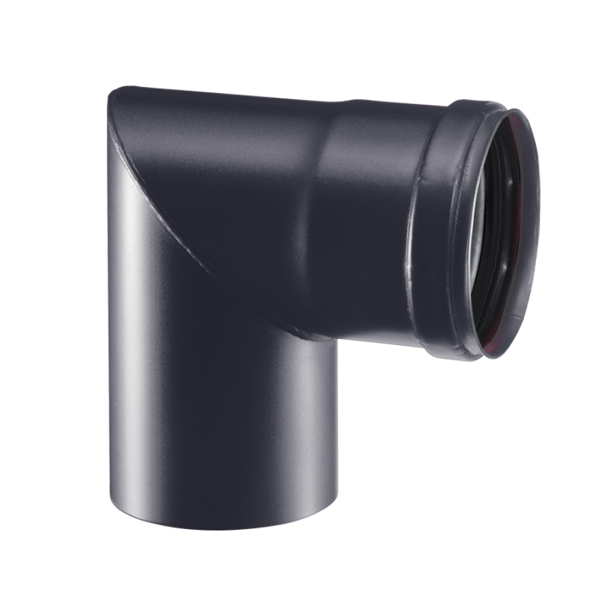 ACIER CARB NR 1.2 MM CDE 2 SECT 90° Ø 100 2 PCS