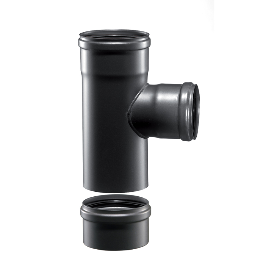 CARBONSTAAL ZW 1.2 MM T90° + DOP Ø 100/80/100