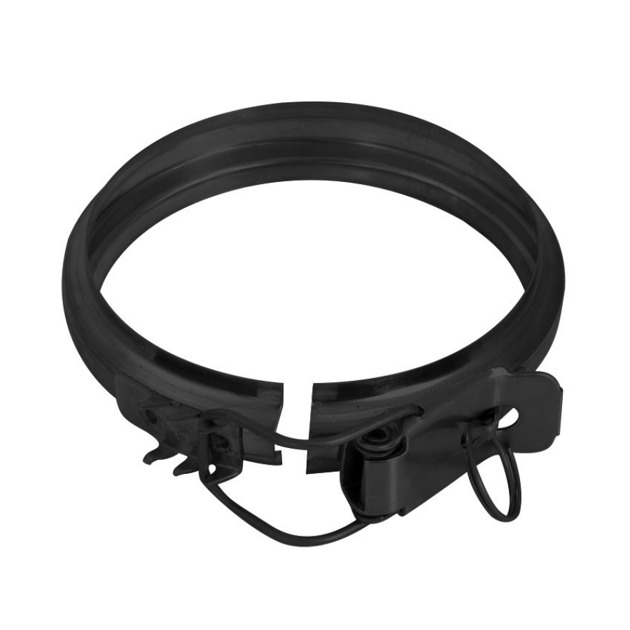 SYST PELLETS NOIR MAT BRIDE DE SECURITE Ø 100