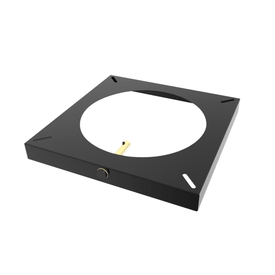 AFDEKPLAAT VOOR EXH-FR3 INOX SCHOUW