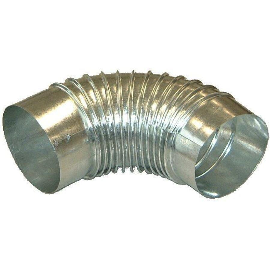 GALVA SIMPLE PAROI COUDE 90° Ø 200
