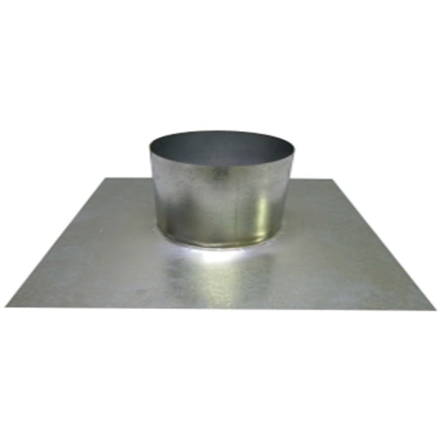 GALVA SIMPLE PAROI SOLIN PLAT Ø 200