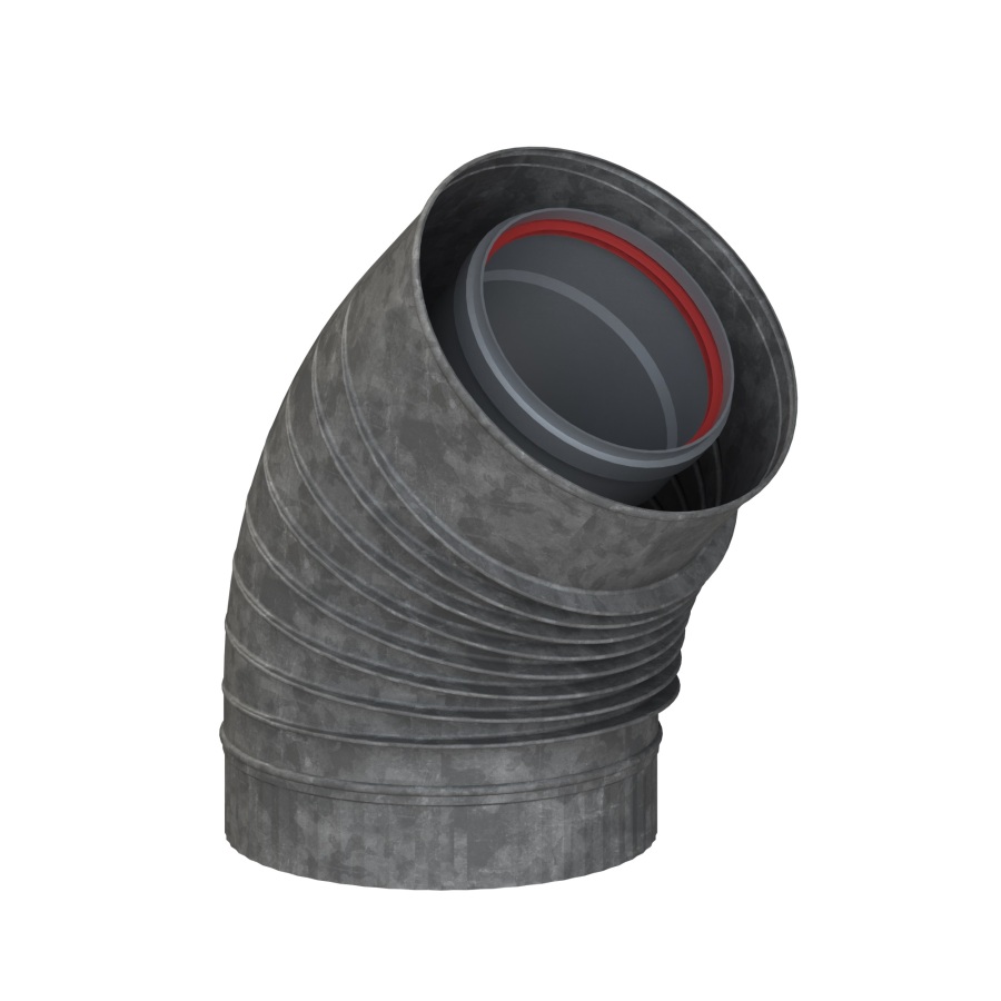 RALL CONCENTR ALU/METAL 130/200 45°