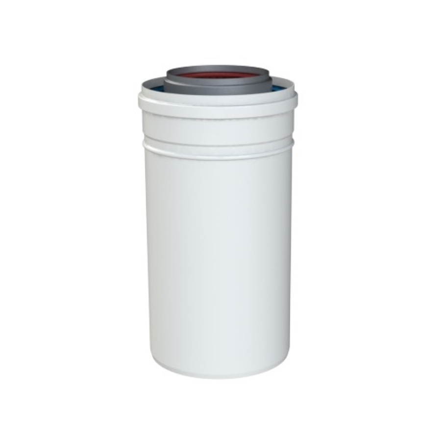 GESL ROOKAFV ALU 80/125 2000 MM