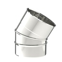 INOX 316 EW BOCHT 30° Ø 139