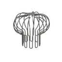 INOX EW BOLDRAADROOSTER Ø 250