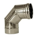 INOX 316 SP COUDE 87° Ø 60 + JOINT SILICONE