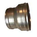 INOX EW 316 + SILICONERING FF Ø 160/200