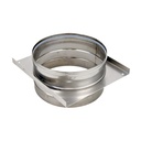 INOX EW 316 + SILICONERING DRAAGSTUK MEAPO Ø 250