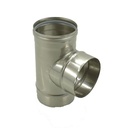 INOX EW 316 + SILICONERING Ø 250 T 90°