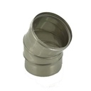 INOX EW 316 + SILICONERING Ø 300 BOCHT 15°