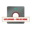 PP 120 ROOKAFVOER Ø 80 MUURPLAAT RG