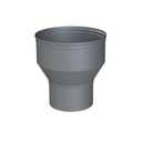 ALU ENKELWANDIG VERLOOPSTUK Ø 150/180