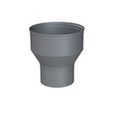 ALU ENKELWANDIG VERLOOPSTUK Ø 150/200