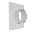 SHUNTREN. RVS 316 SCHACHTPLAAT Ø 80/125