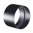 STAAL 2.0 MM MAT ZWART Ø 130 KACHELMOF F/F