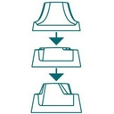 BETONNEN TREKREGELAAR Ø 150