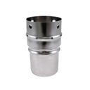 INOX 316 KETELAANSLUITING Ø 60