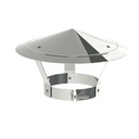 INOX 316 REGENKAP Ø 100