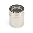 INOX GESL RGA 100 MM 80/125 UK