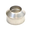 INOX GESL RGA TOPEINDSTUK ROOK 80/125 UK