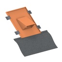 WTW/MV AANZUIGPLAAT Ø 200 RAL 8023