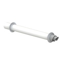 CONNEXT X3 PP120/PP MUURDOORV GRIJS Ø 60/100