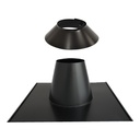 CLV OD. RAL 9005 DDV + KRAAG 0-15° 100/150 INOX