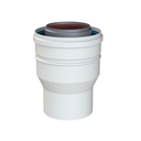 ADAPTER ALU 60/100 - 80/125