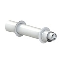 GESL MUURDOORVOER ZWART Ø 100/150 PPS BINNENPIJP