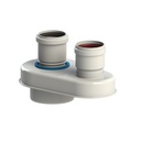 COXDENS PP120/ALU 80/125 ADAPTATEUR A 80/80