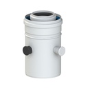 COXDENS PP120/ALU MEETNIPPEL RGA + LT 80/125