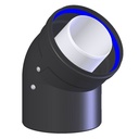 COXDENS BUITEN PP120/ALU 45° 80/125