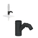 PIÈCE DE PANTALON NOIRE 60/100 ET 80/125 POUR SOLA