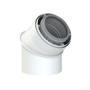 CONNEXT PP120/ALU COUDE 45° 110/160