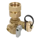 KAPVENTIEL 3/4" MET AANSLUITING